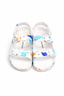 sandals white