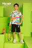 Doodle Dash Tee & Solid Sport Shorts Set - Bubbles Kids WearAll