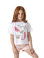 Girls Butterfly T-shirt - Bubbles Kids WearAll