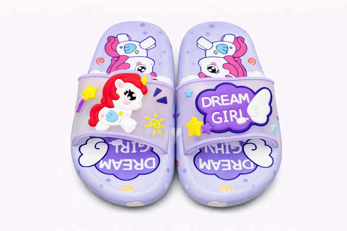 dream girl purple slipper