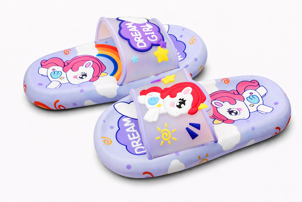 dream girl purple slipper