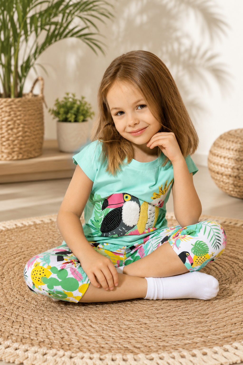 Birds pyjama Main image
