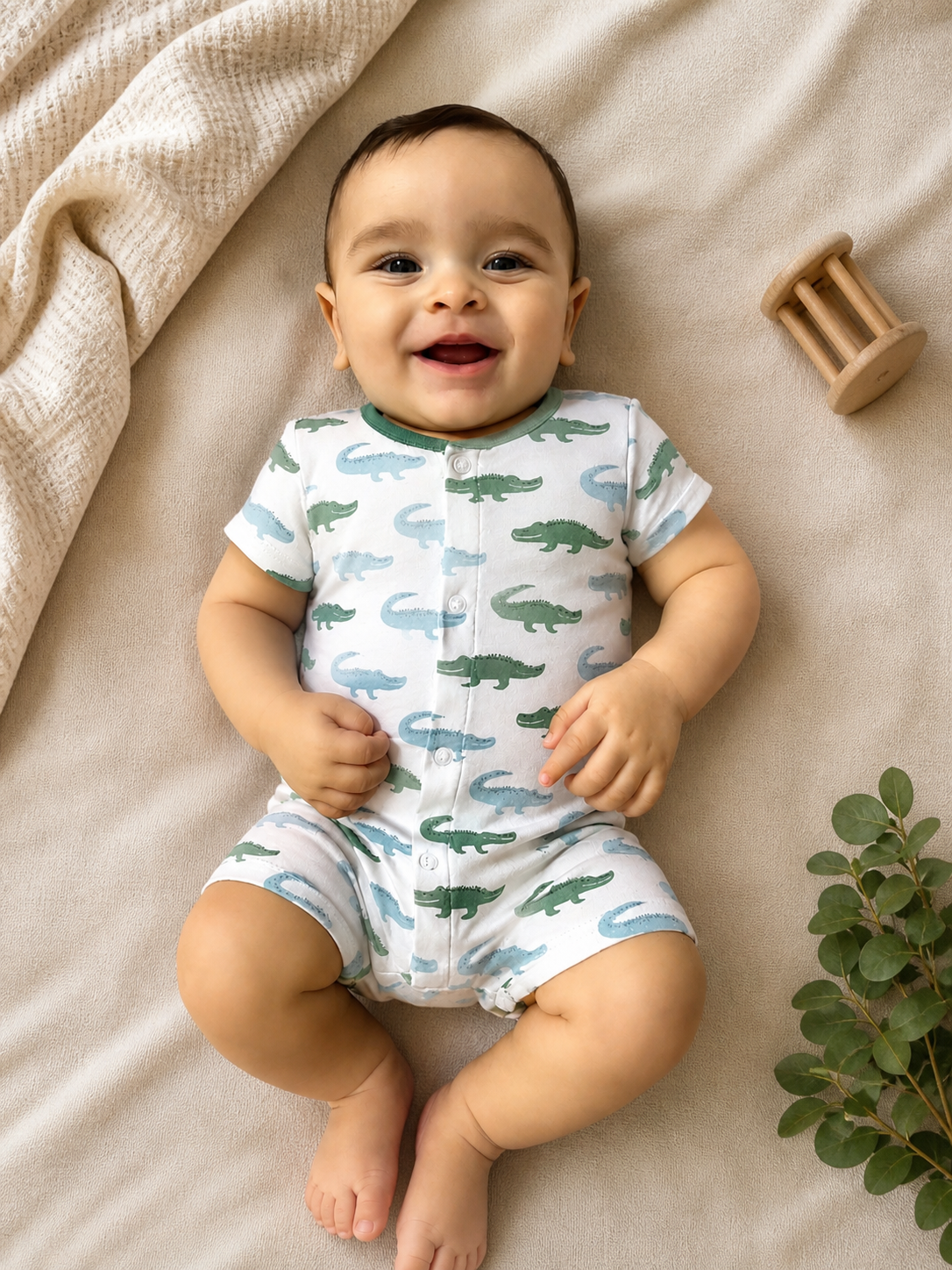 crocodile romper
