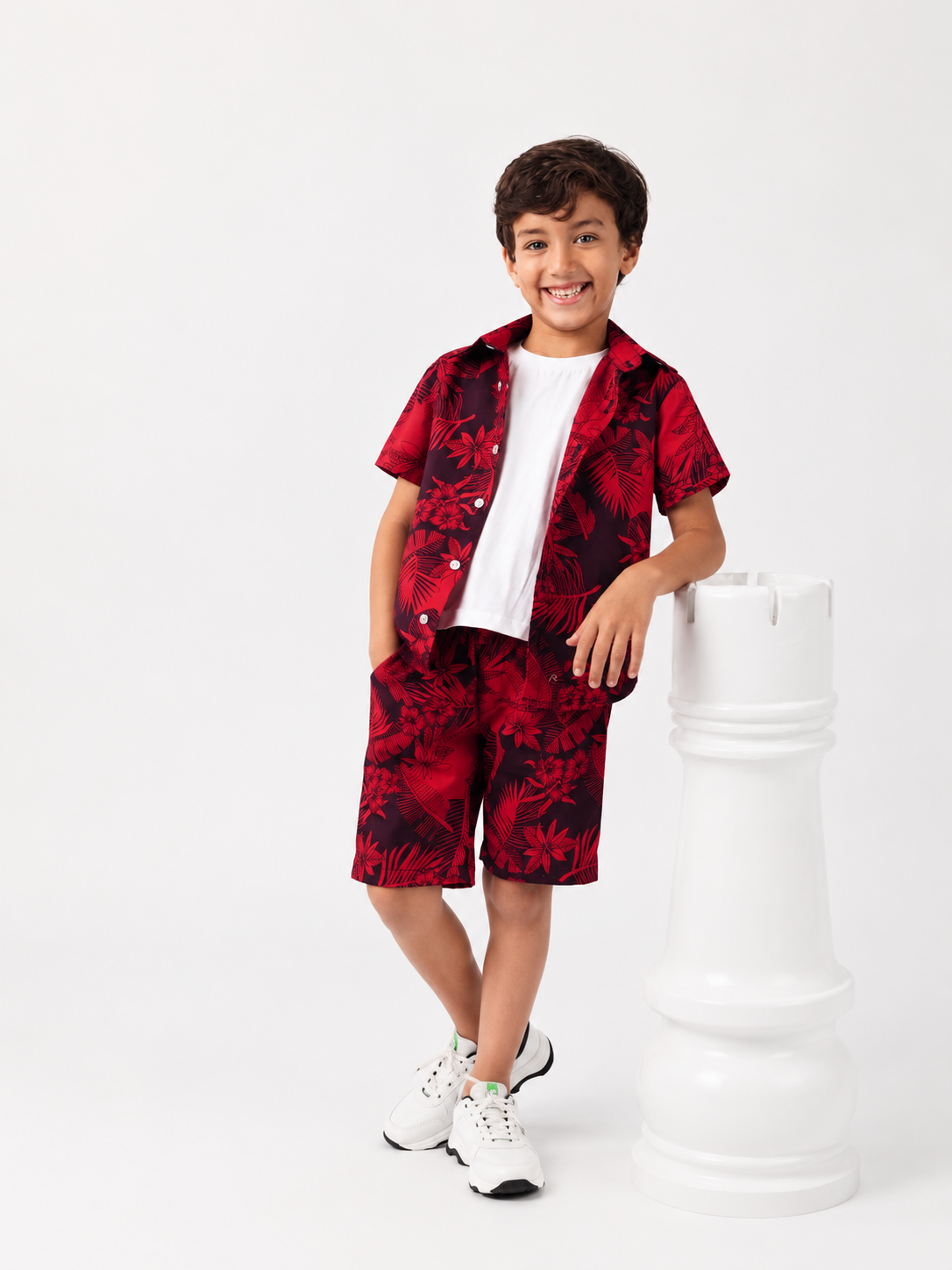 Red Tropic 2-Piece Set Main image