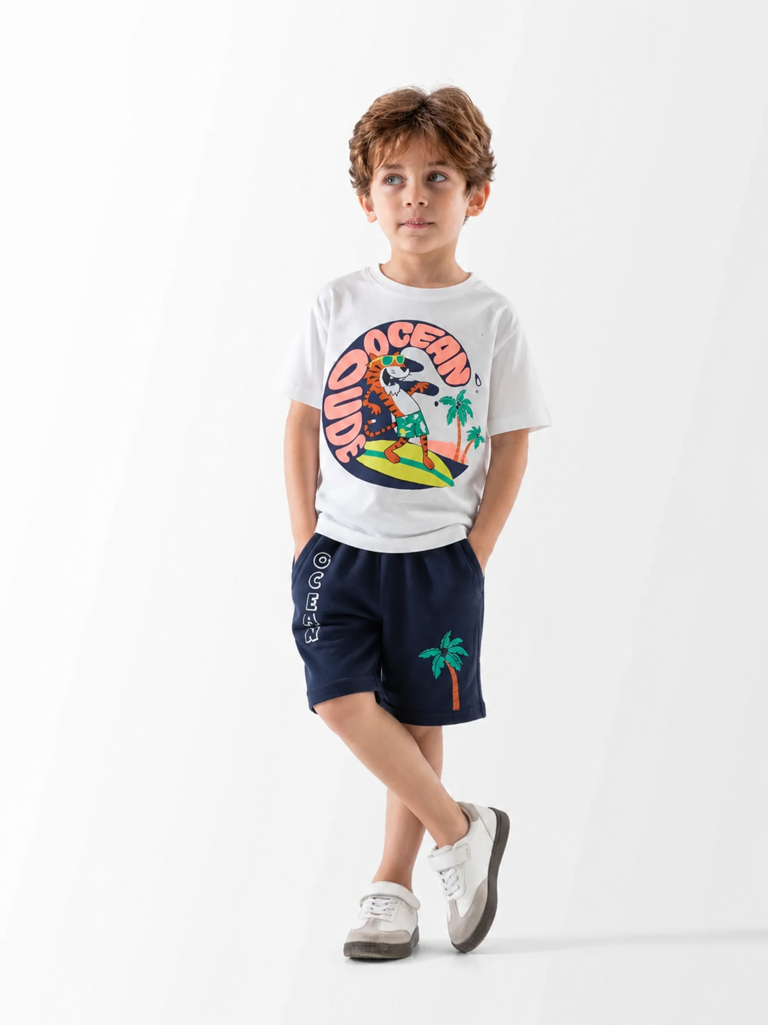 Tiger white PYJAMA