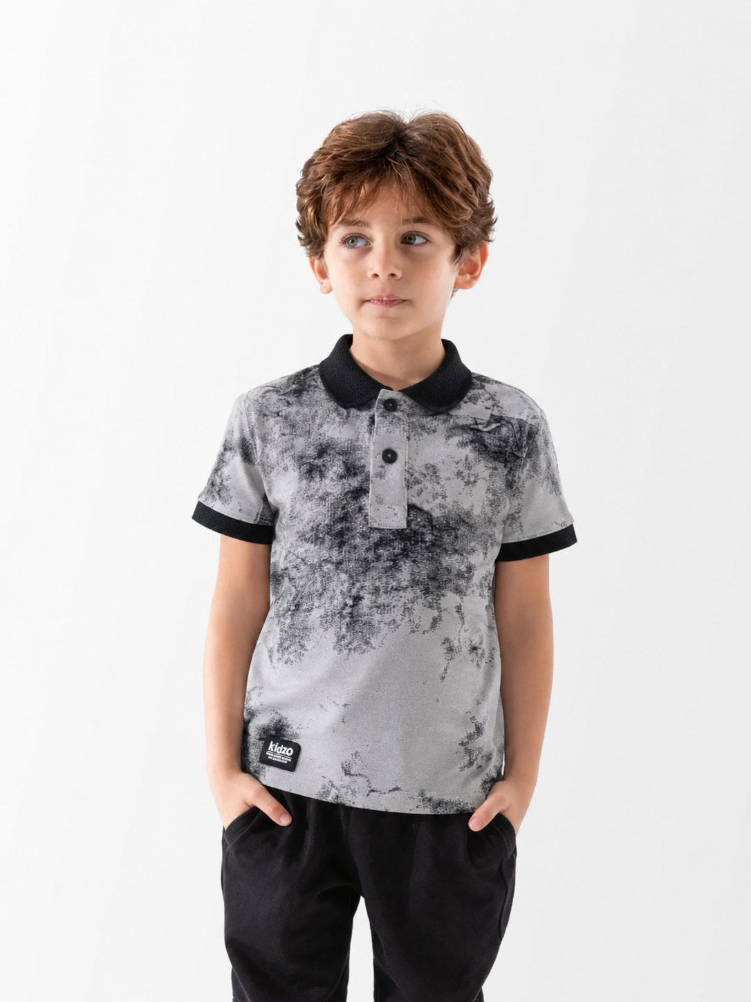 Mono Wash Polo Main image
