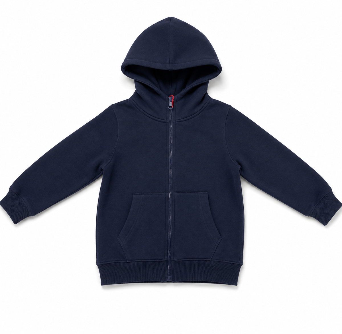 Blue Kids Zip Hoodie
