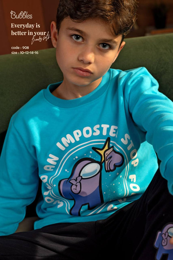 Among Us Pyjama – بيجامة أمانج أس - Bubbles Kids WearAutumn Pajama