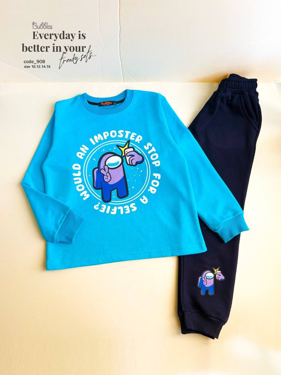 Among Us Pyjama (خريفي) Secondary image
