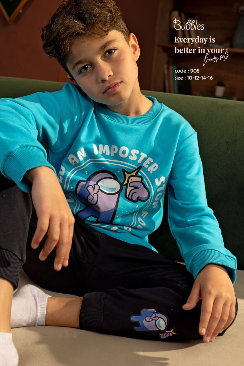 Among Us Pyjama – بيجامة أمانج أس - Bubbles Kids WearAutumn Pajama