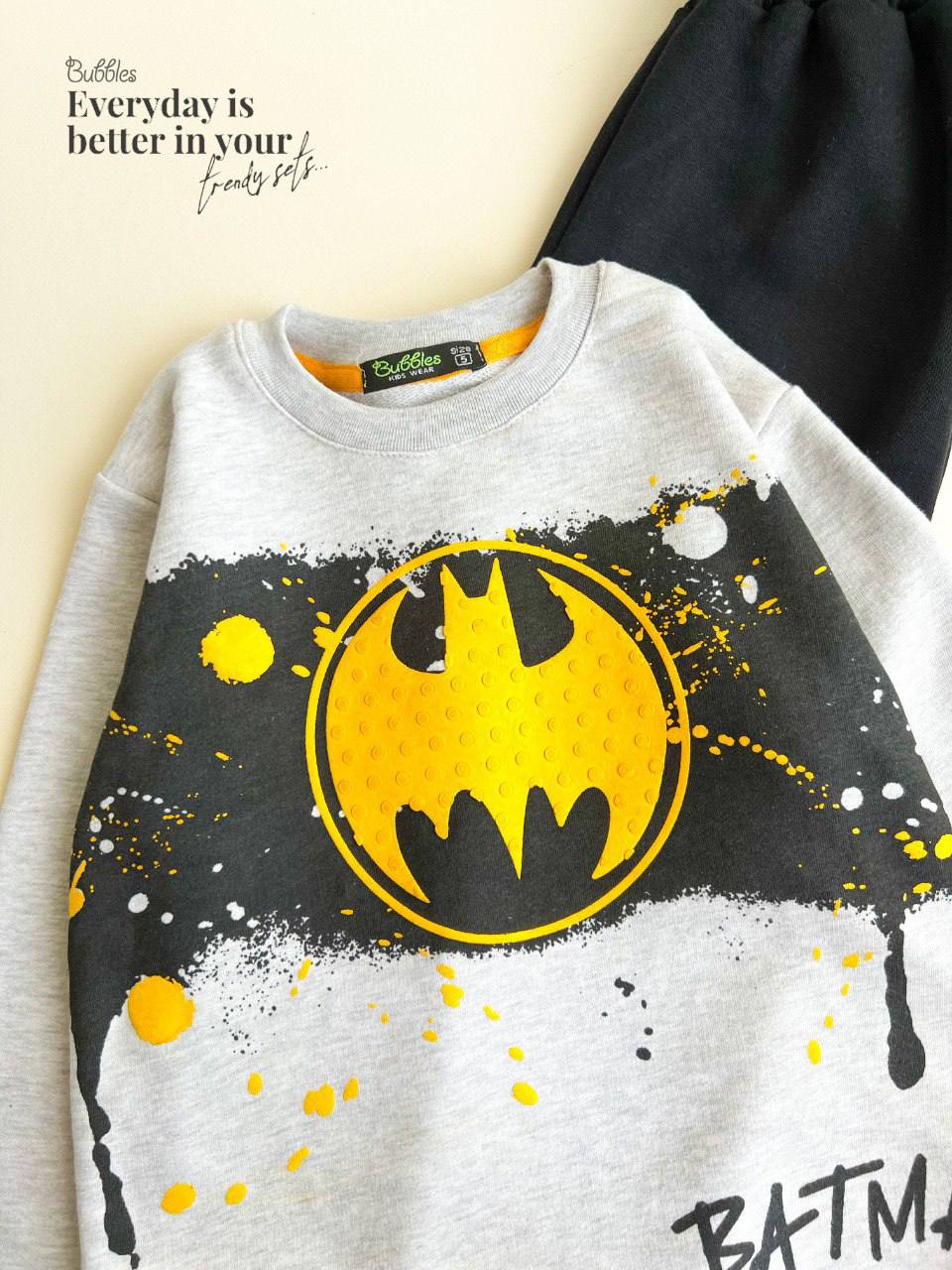 Batman Pyjama – بيجاما باتمان - Bubbles Kids WearAutumn Pajama
