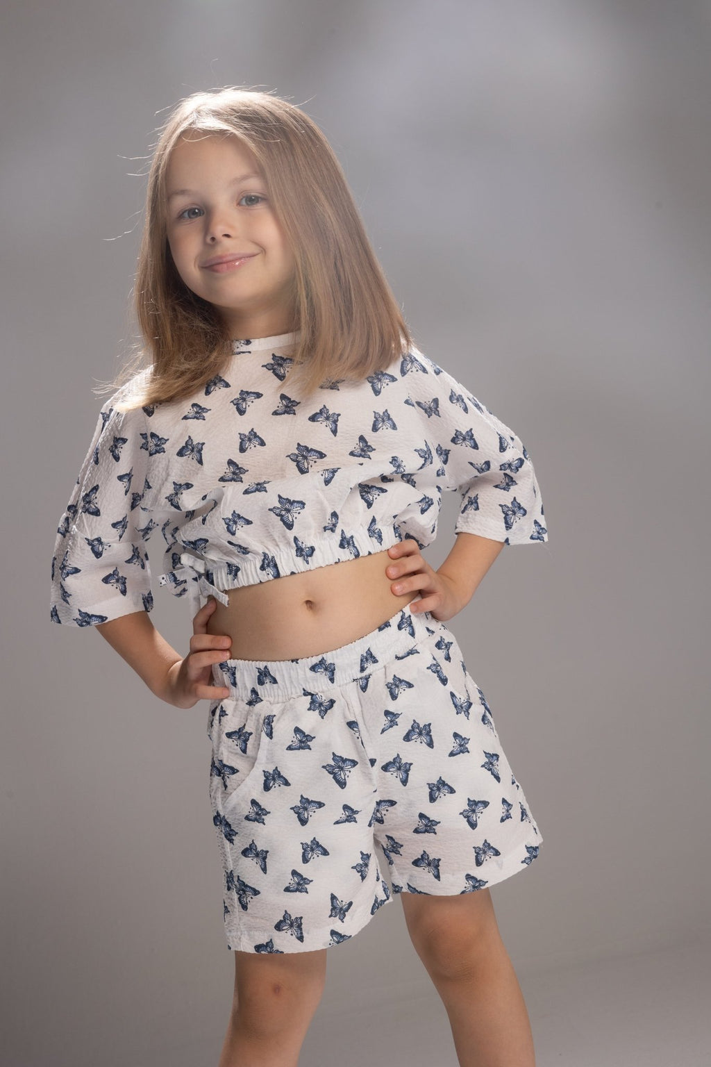 butterfly breeze set - Bubbles Kids WearAll