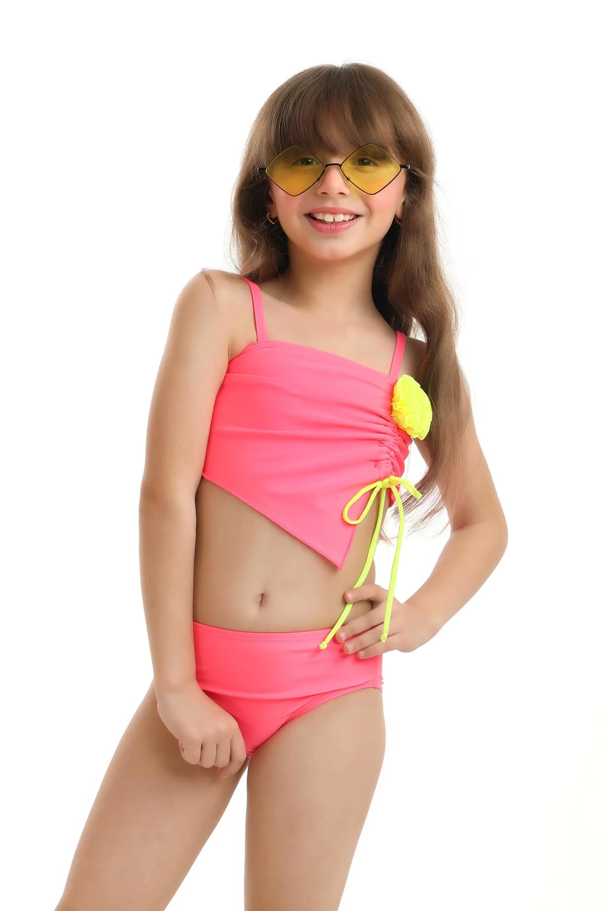 kids bikini pink
