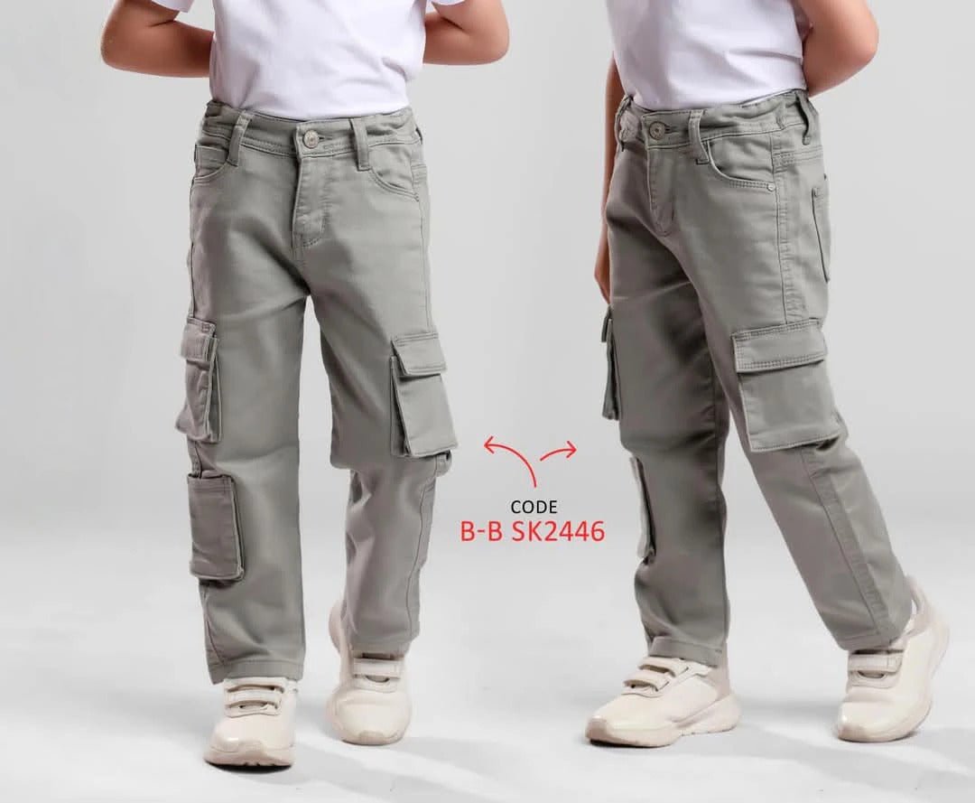 cargo pants - oily baby - Bubbles Kids WearAll Main image