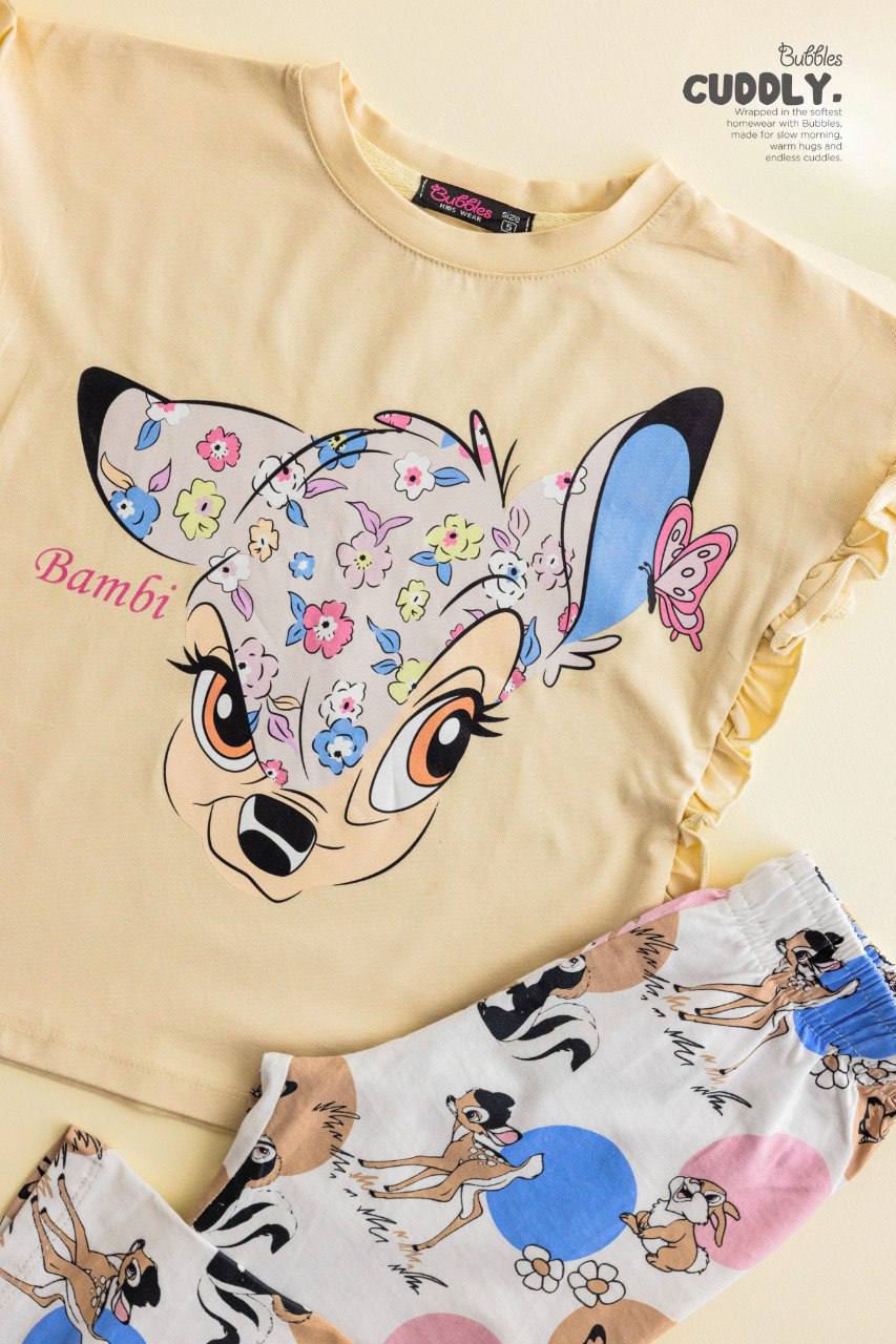 deer pyjama - Bubbles Kids WearAll