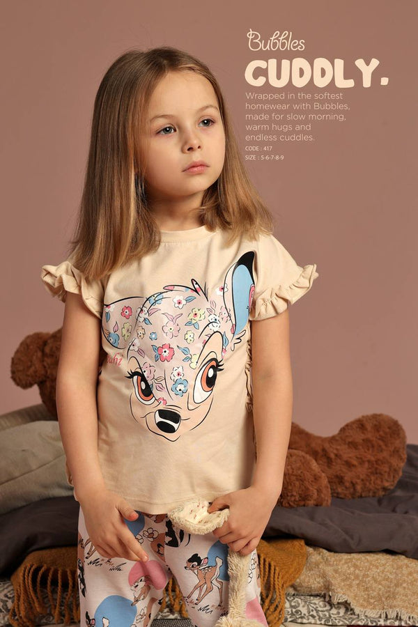 deer pyjama - Bubbles Kids WearAll