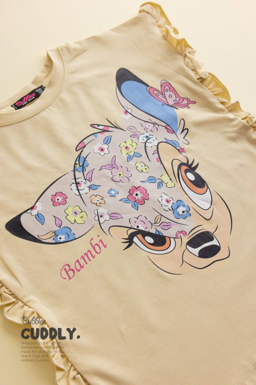 deer pyjama - Bubbles Kids WearAll