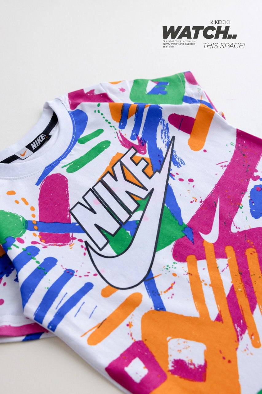 Doodle Dash Tee & Solid Sport Shorts Set - Bubbles Kids WearAll