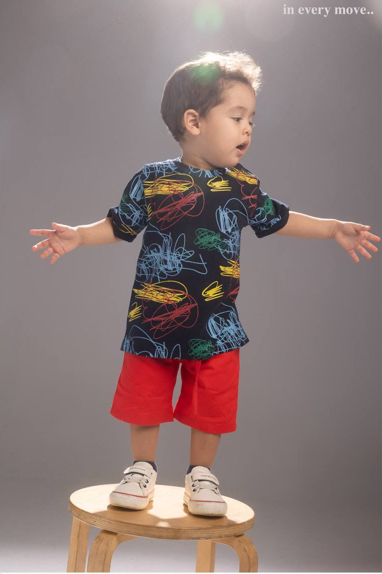 Doodles pyjama - Bubbles Kids WearAll