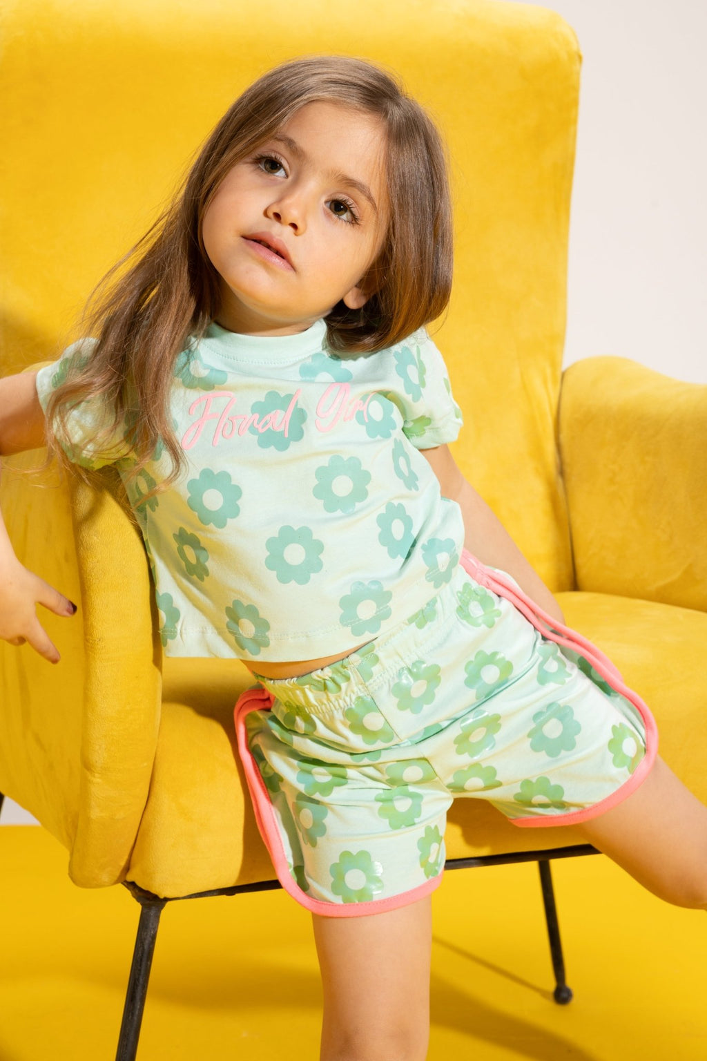 Flower pyjama - Bubbles Kids WearAll