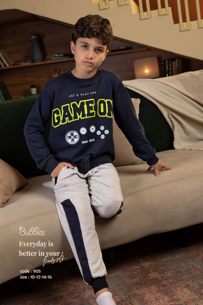 Game On Pyjama – بيجامة جيم أون - Bubbles Kids Wearautumn