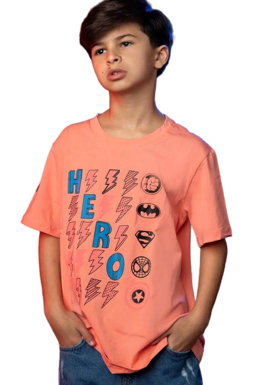 Hero Squad Power Tee - Bubbles Kids WearAll Main image
