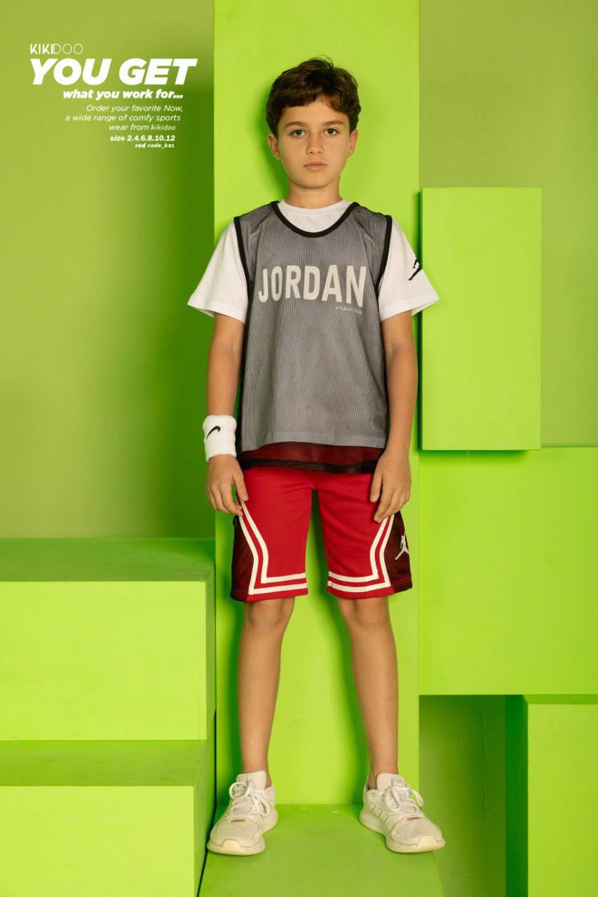 Jordan Double Layer Combo - Bubbles Kids WearAll