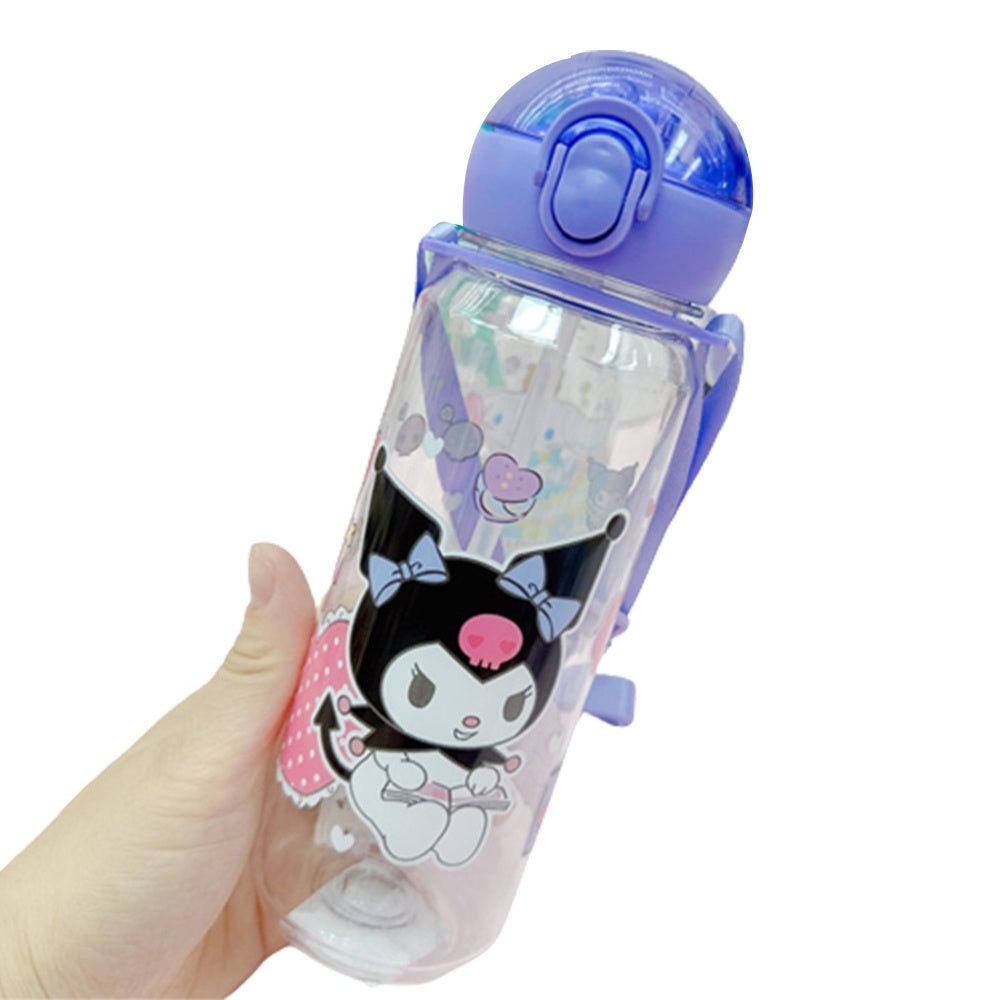 Kuromi Purple Water Bottle P03 - Bubbles Kids WearSchool Tools