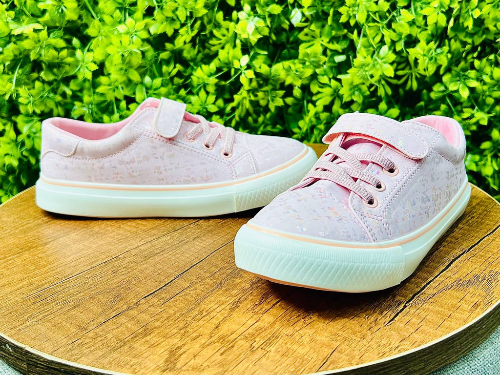 leather shoes rose - Bubbles Kids WearFootwear