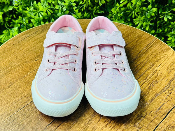 leather shoes rose - Bubbles Kids WearFootwear
