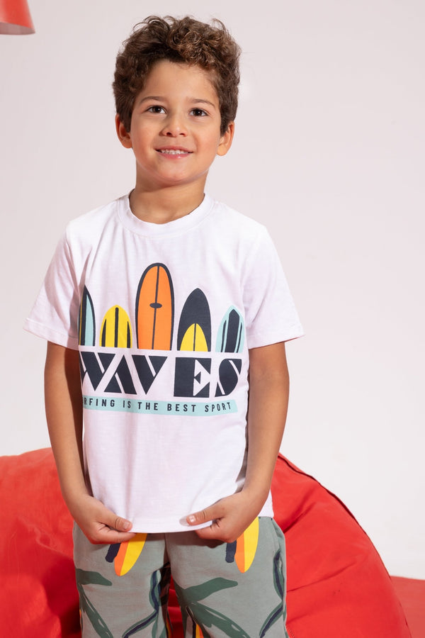 Little Surfer Vibes Set - Bubbles Kids WearAll