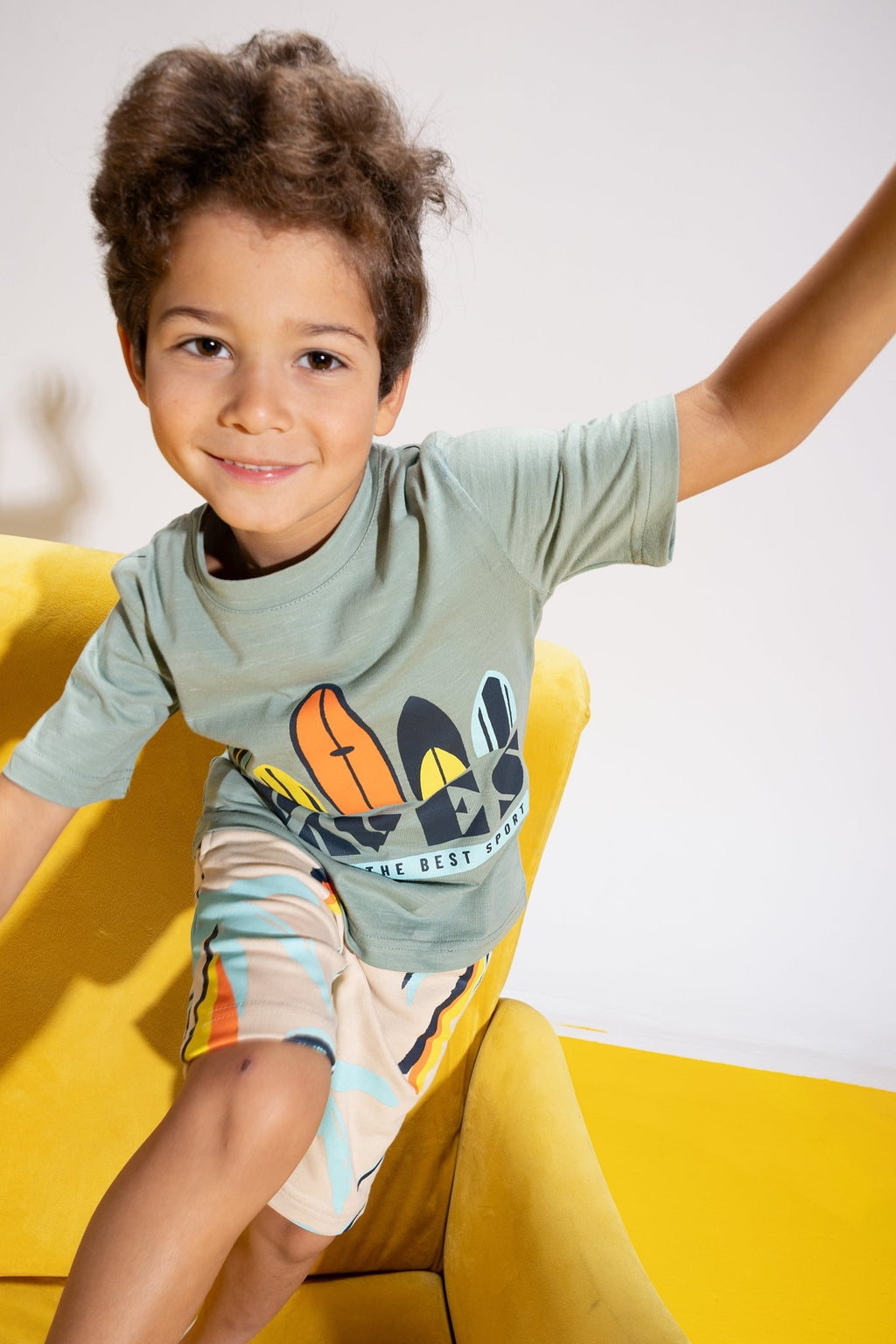Little Surfer Vibes Set - Bubbles Kids WearAll