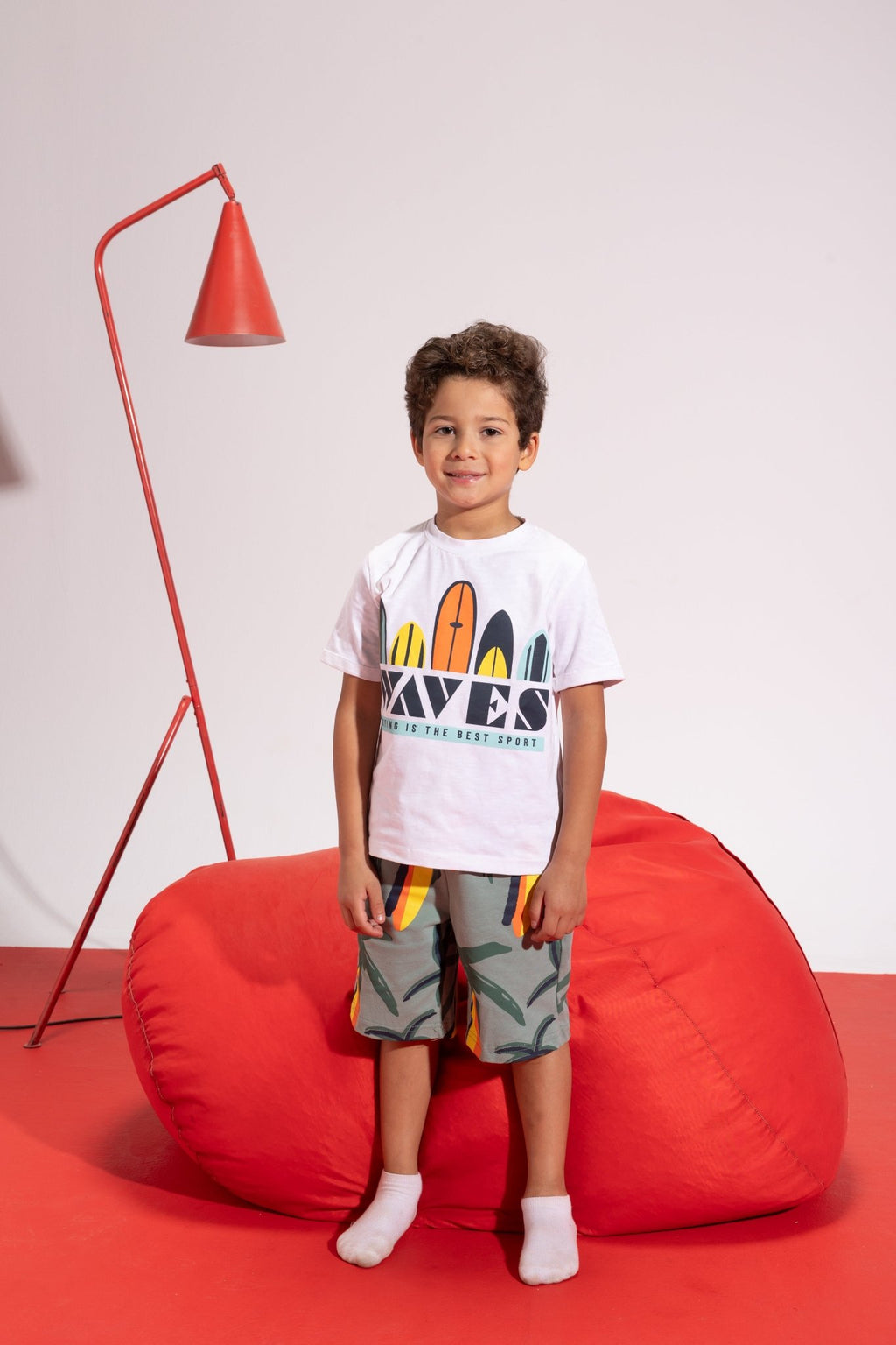 Little Surfer Vibes Set - Bubbles Kids WearAll