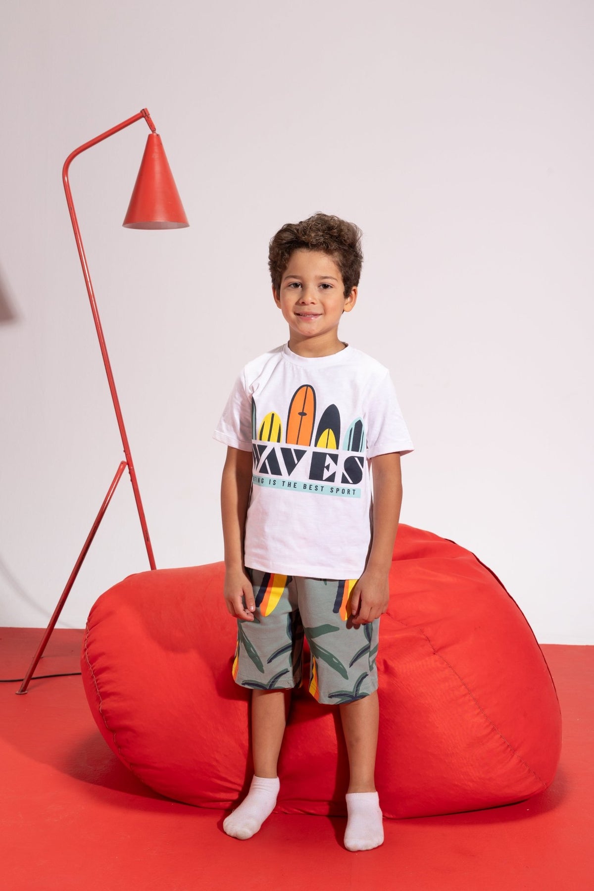 Little Surfer Vibes Set - Bubbles Kids WearAll