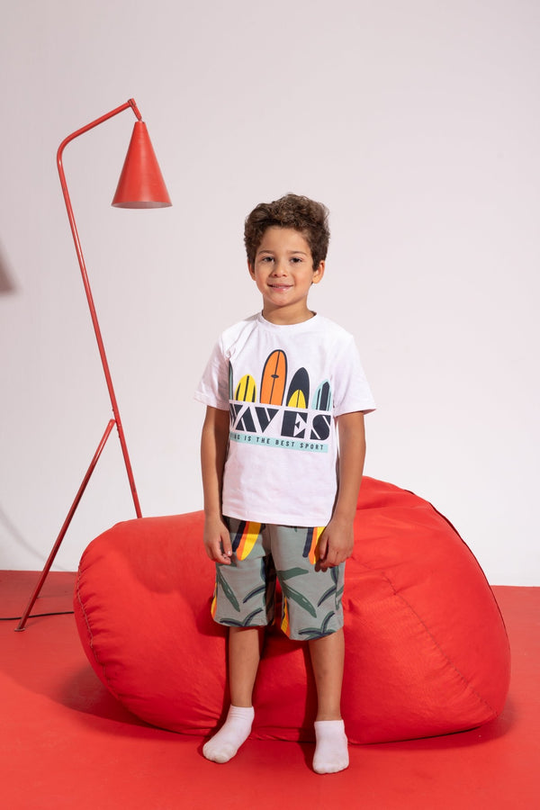 Little Surfer Vibes Set - Bubbles Kids WearAll
