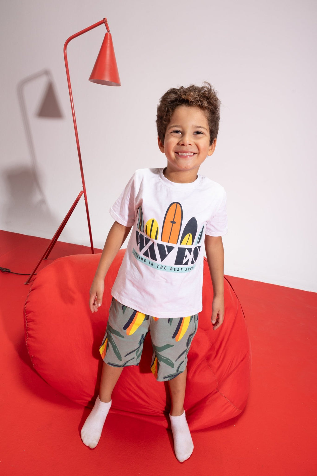 Little Surfer Vibes Set - Bubbles Kids WearAll