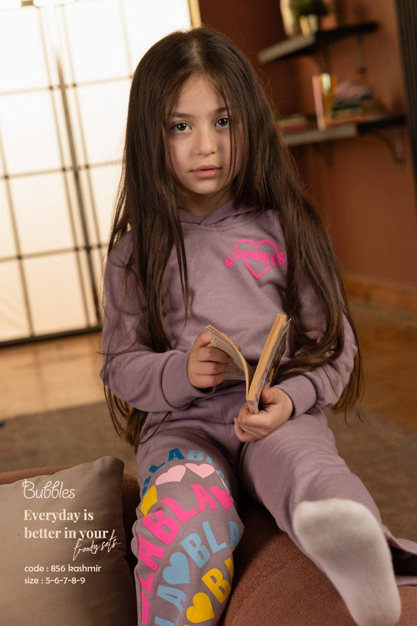Lovely Heart Pyjama – بيجاما قلب لطيف - Bubbles Kids WearAutumn Pajama