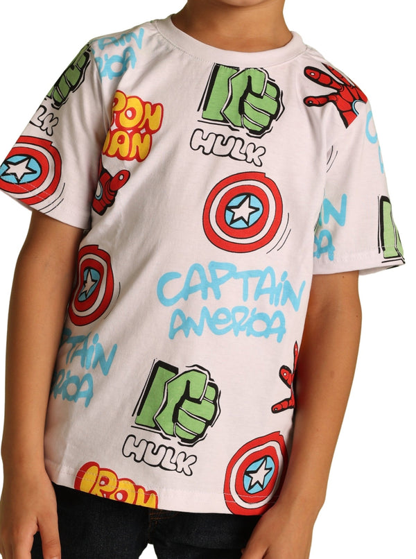 marvel t-shirt - Bubbles Kids WearAll