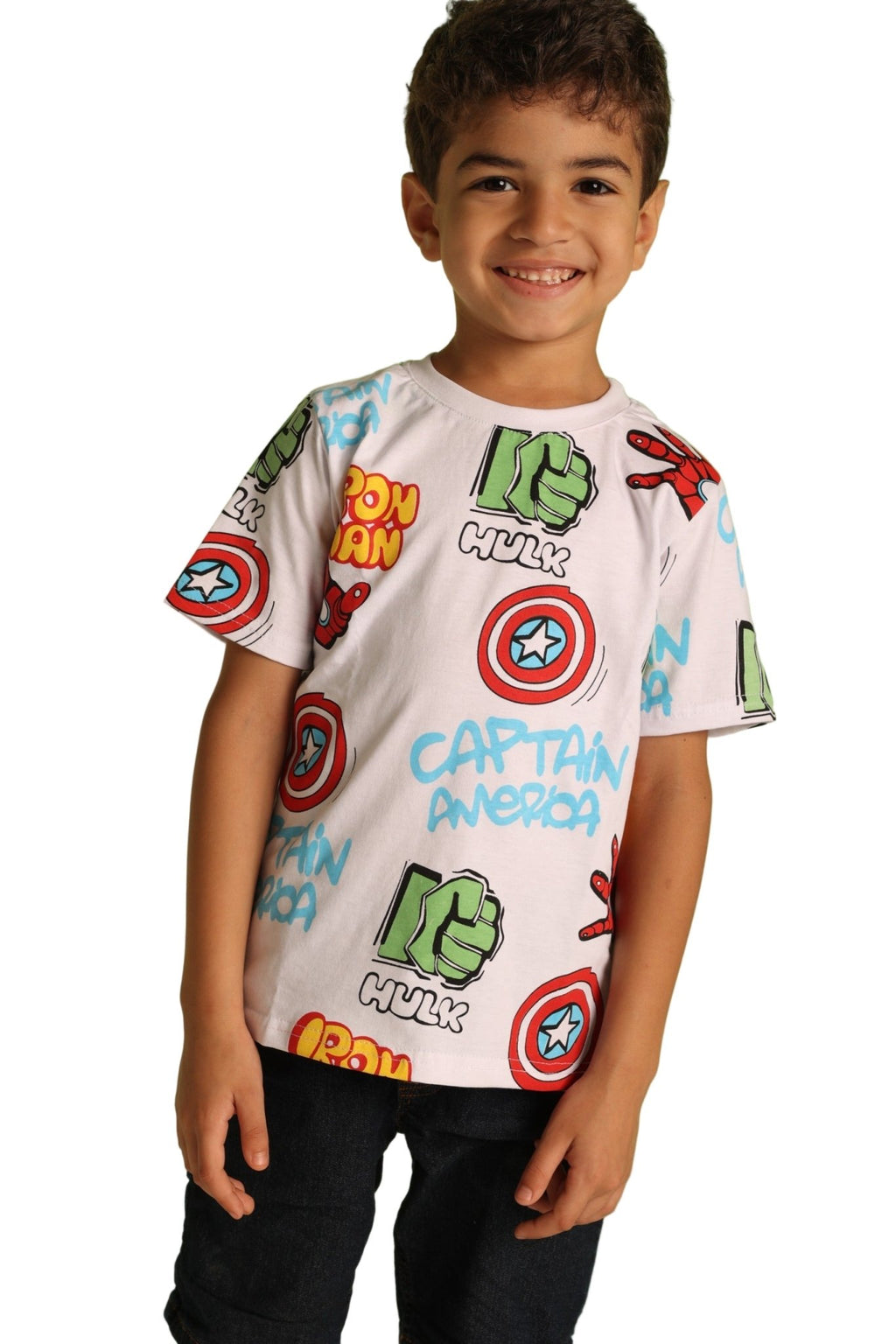 marvel t-shirt - Bubbles Kids WearAll