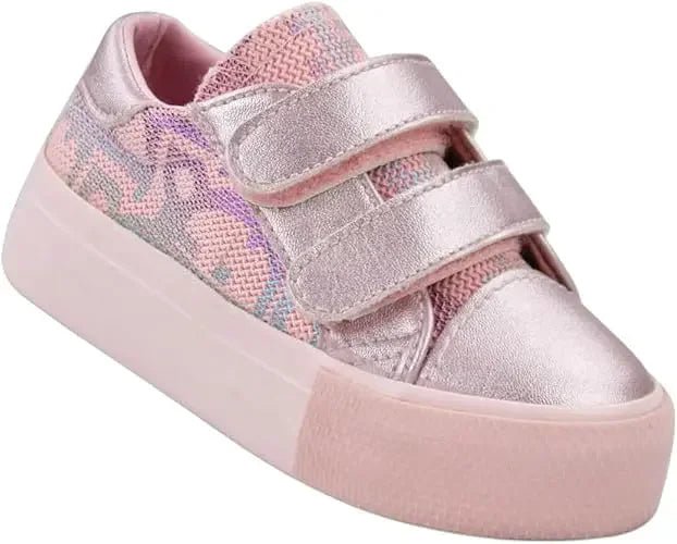 METALLIC PINK GIRL SHOES Secondary image