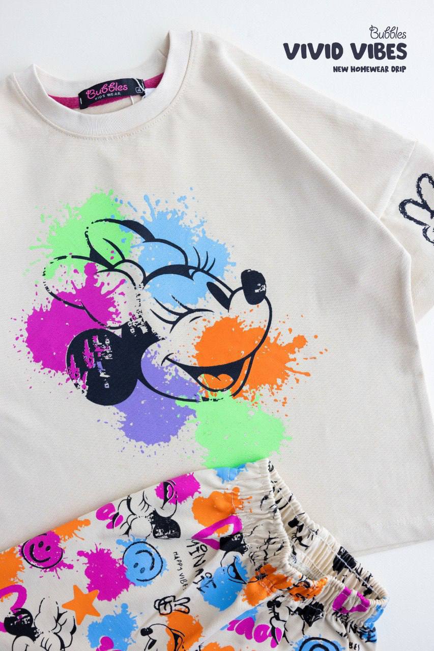 minnie mouse pyjama - Bubbles Kids WearAll
