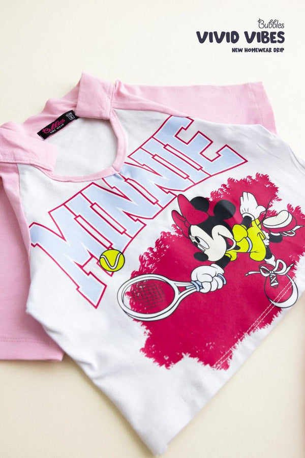 minnie pyjama - Bubbles Kids WearAll