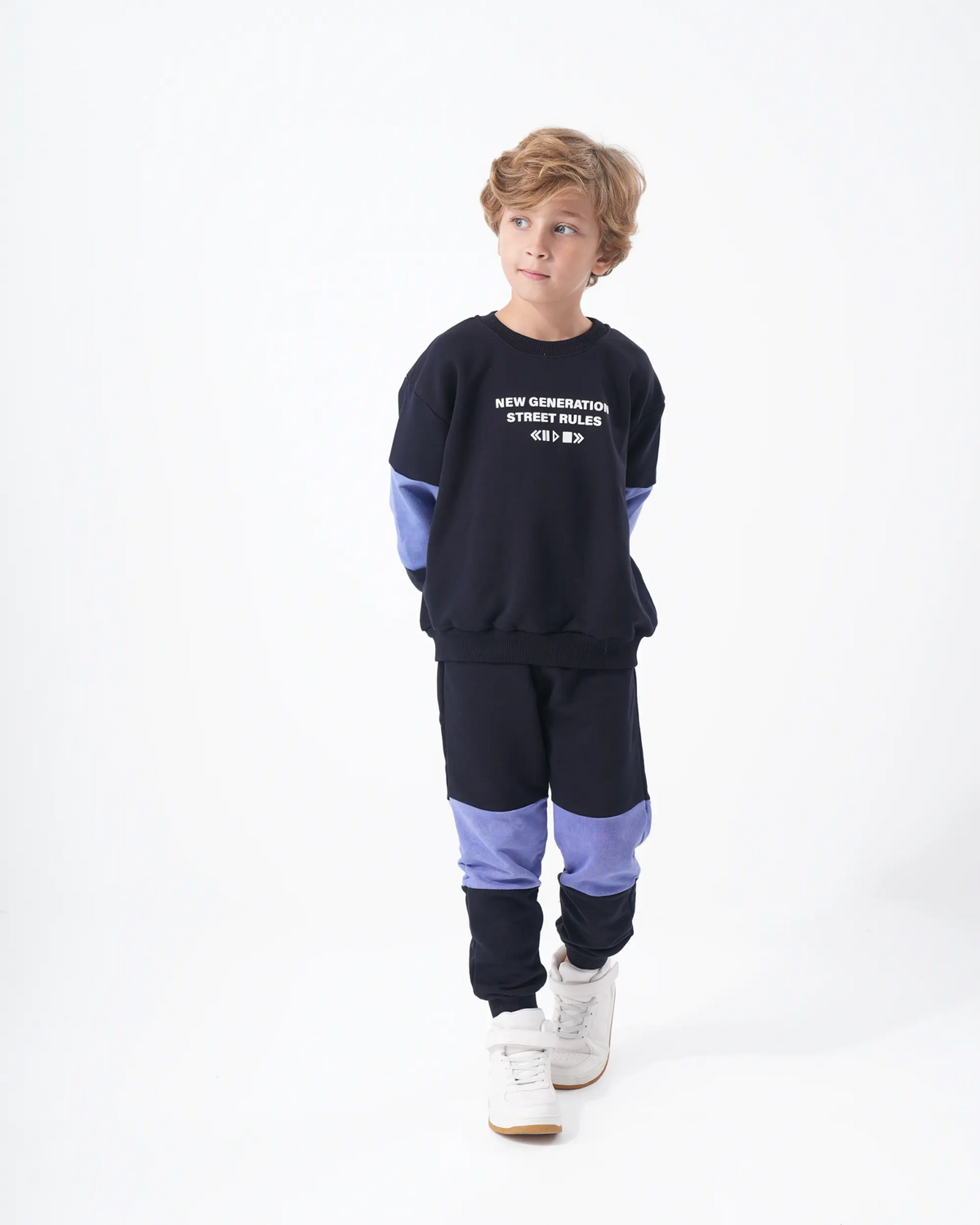 New Generation Suit – بدلة نيو جينيريشن - Bubbles Kids WearAutumn Pajama Main image