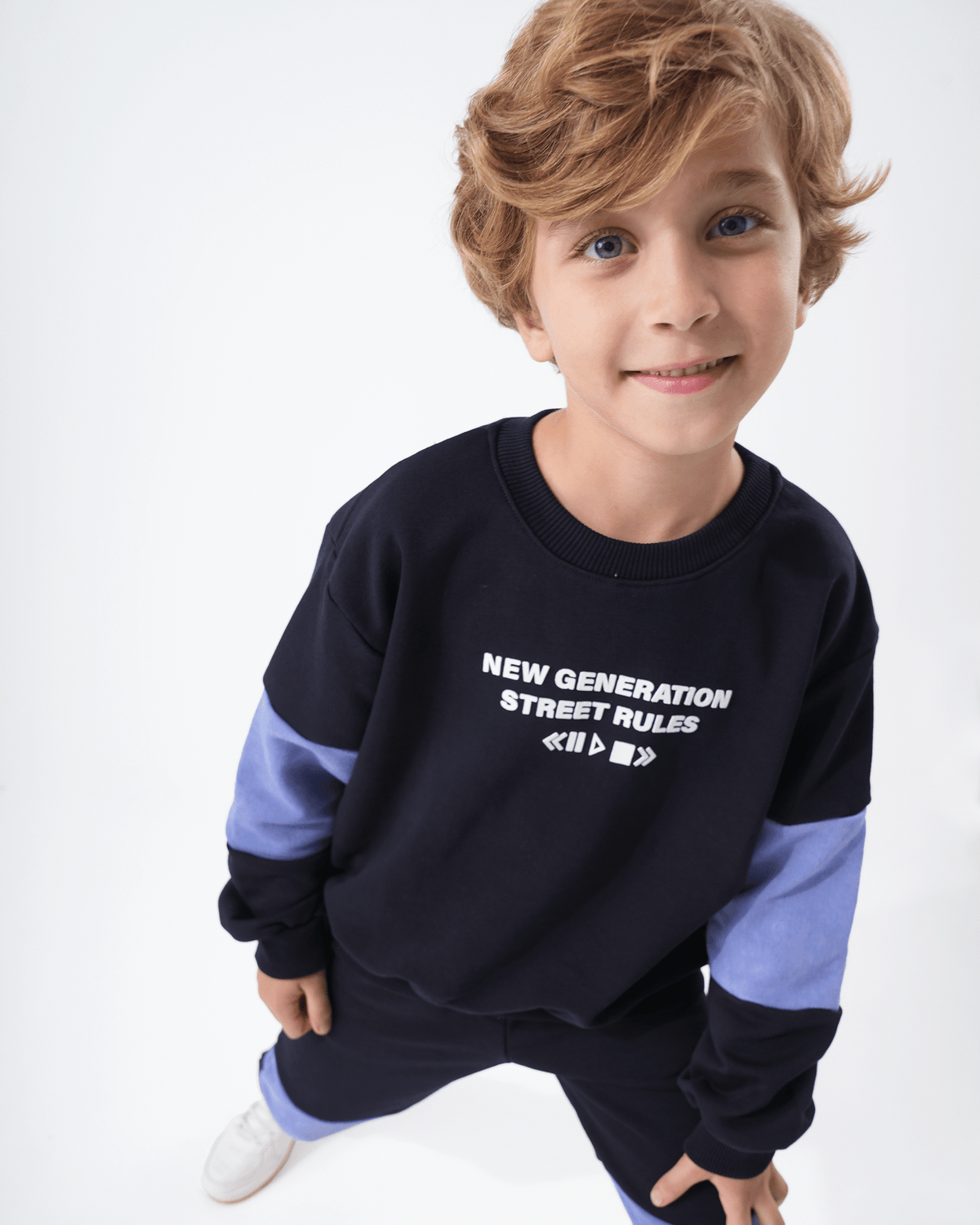 New Generation Suit – بدلة نيو جينيريشن - Bubbles Kids WearAutumn Pajama