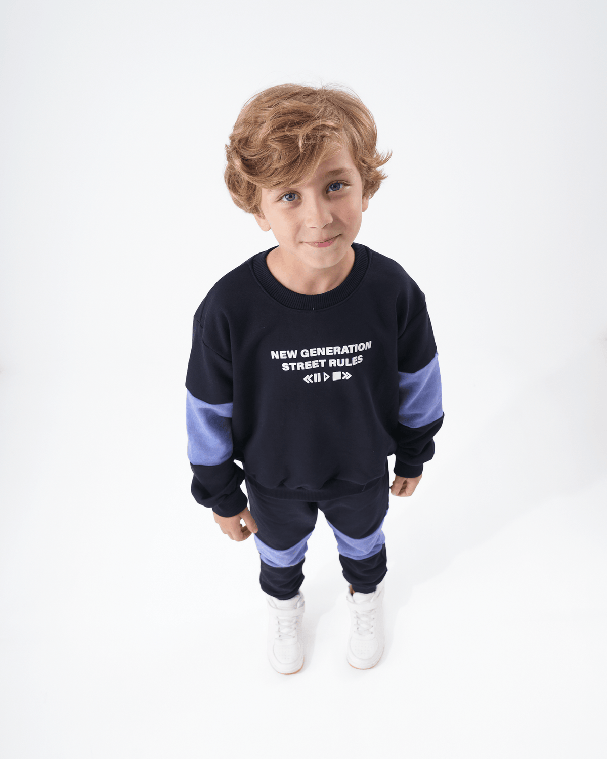 New Generation Suit – بدلة نيو جينيريشن - Bubbles Kids WearAutumn Pajama