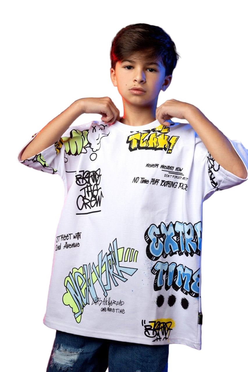 Nework T-shirt - Bubbles Kids WearAll Main image
