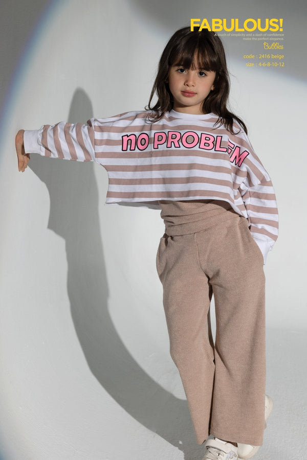 No Problem Suit – سوت نو بروبل - Bubbles Kids WearWinter Pyjama