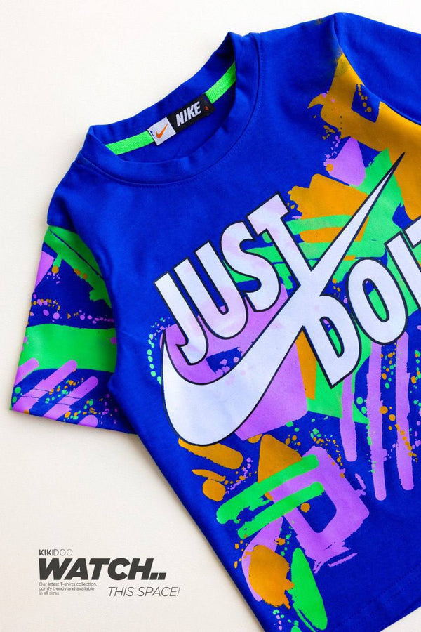 Paint Pop Tee & Solid Knit Shorts Se - Bubbles Kids WearAll
