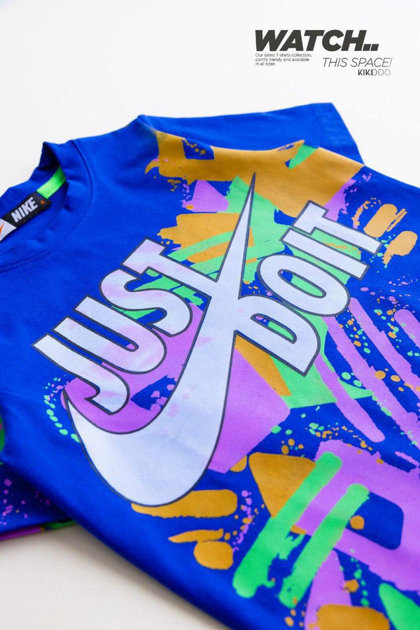 Paint Pop Tee & Solid Knit Shorts Se - Bubbles Kids WearAll