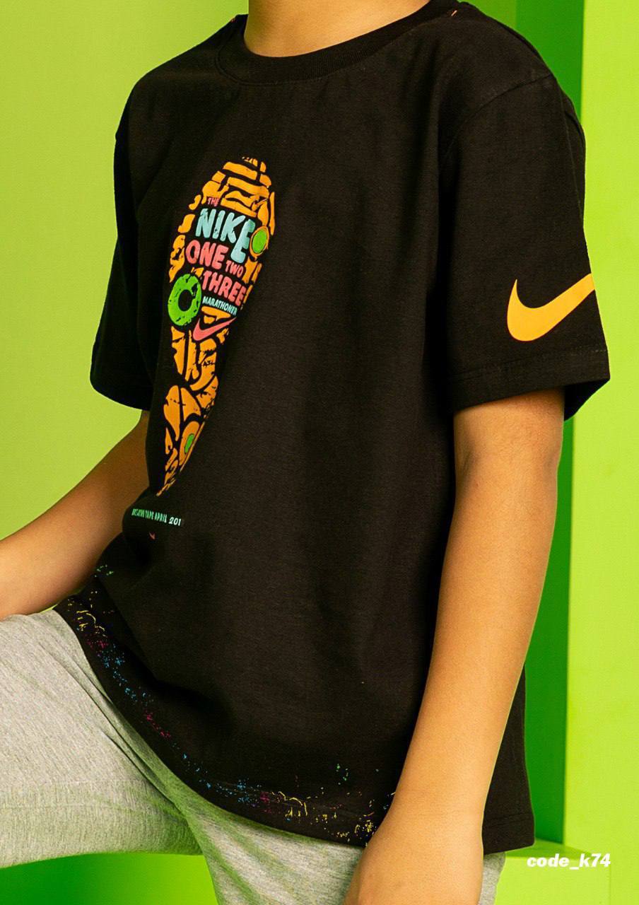 Paint Pop Tee & Solid Knit Shorts Se - Bubbles Kids WearAll